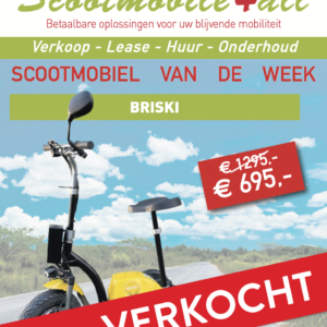 Scootmobiel Briski - Occasion