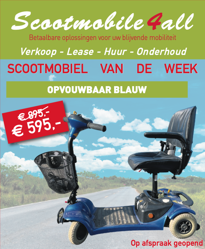 Scootmobiel opvouwbaar - - Scootmobile4All